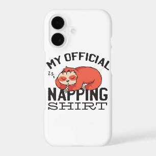 My official napping shirt - Lazy sleeping Sloth