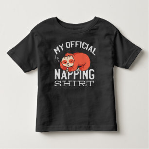 My official napping shirt - Lazy sleeping Sloth