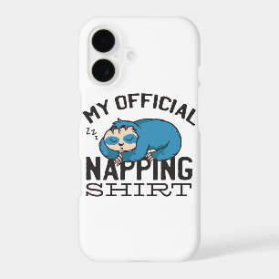 My official napping shirt - Lazy sleeping Sloth