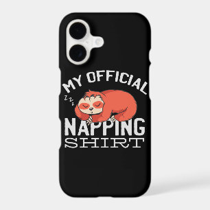 My official napping shirt - Lazy sleeping Sloth