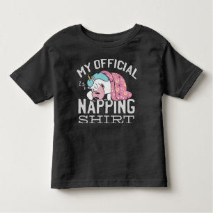 My official napping shirt - Lazy sleeping Unicorn