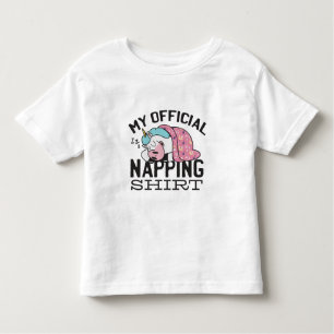 My official napping shirt - Lazy sleeping Unicorn
