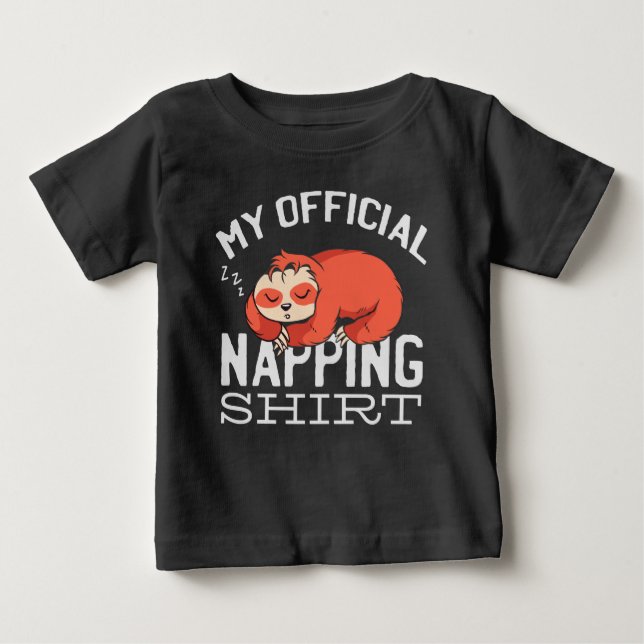 My official napping shirt Sloth (Front)