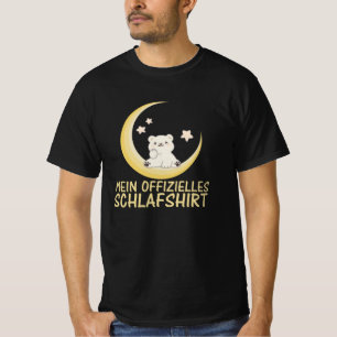 My Official Sleep Shirt Polar Bear Asleep Moon