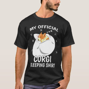 My Official Sleeping Pj Pajama Top Corgi