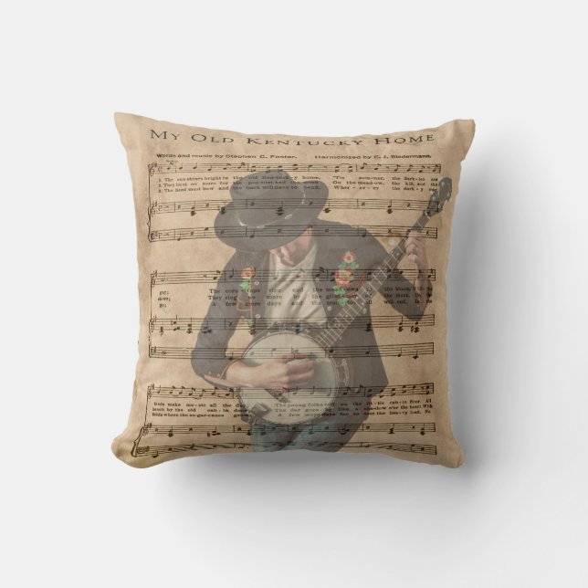 MY OLD KENTUCKY HOME CUSHION (Front)