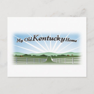 My old Kentucky home Postcard