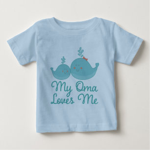 My Oma Loves Me grandchild gift t-shirt