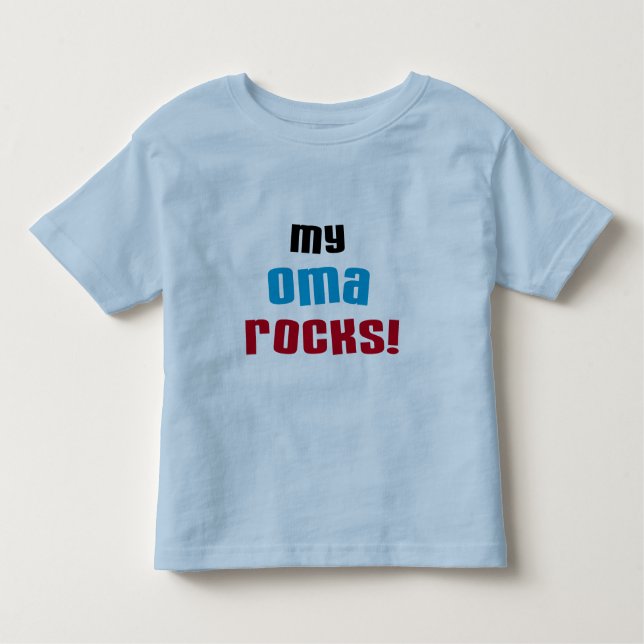 My Oma Rocks T-shirts and Gifts (Front)