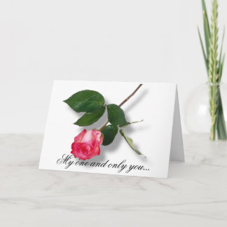 My one and only you... holiday card