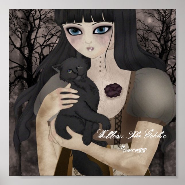 My One-eyed Black Feline Poster (Front)