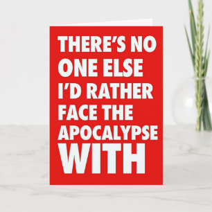 My Only Apocalypse Partner Card