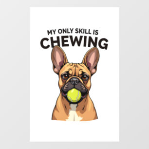 My Only Skill Is Chewing Vintage French Bulldog Te