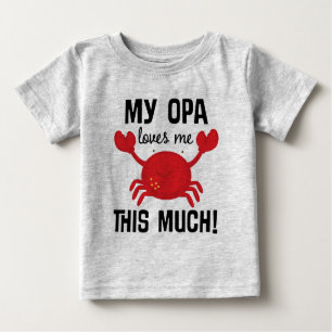 My Opa Loves Me This Much grandchild T-shirt