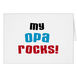 My Opa Rocks T-shirts and Gifts
