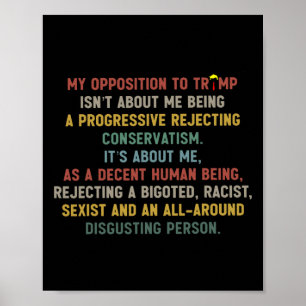 My Opposition To Trump Isn't About Me Being A Prog Poster