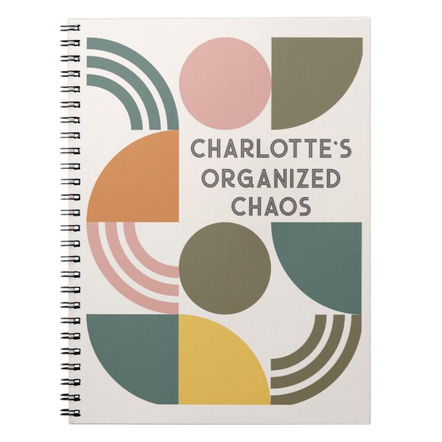 My Organised Chaos Personalised Notebook (Front)