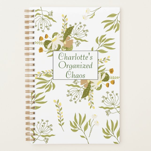 My Organised Chaos Personalised Planner (Front)