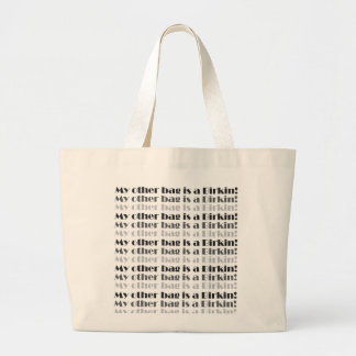 My other bag is a Birkin! Shopping tote