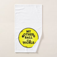 My Other Ball Is A Pickle Golfer Yellow Pickleball