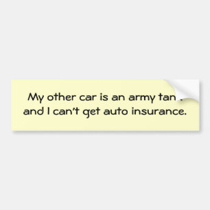 my-other-car-22 bumper sticker