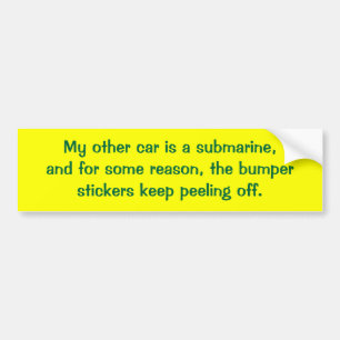 my-other-car-30 bumper sticker