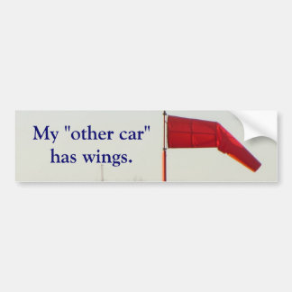 My "other car" has wings bumper sticker