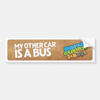 My Other Car Is A Bus Buper Sticker