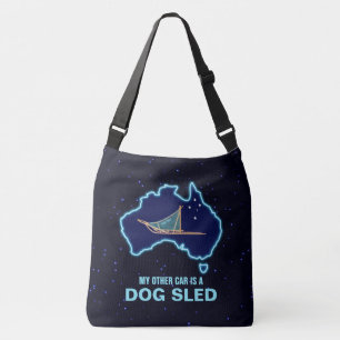 My Other Car Is A Dog Sled - Australia Crossbody Bag