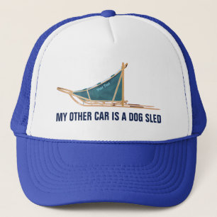 My Other Car Is A Dog Sled Trucker Hat