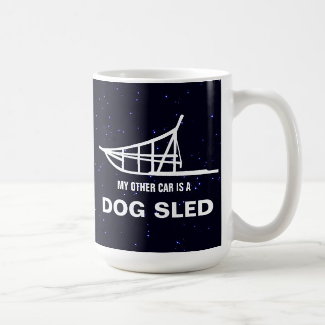 My Other Car Is A Dogsled Coffee Mug (Right)