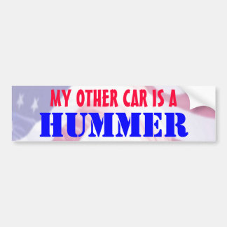 My Other Car is a Hummer Bumper Sticker