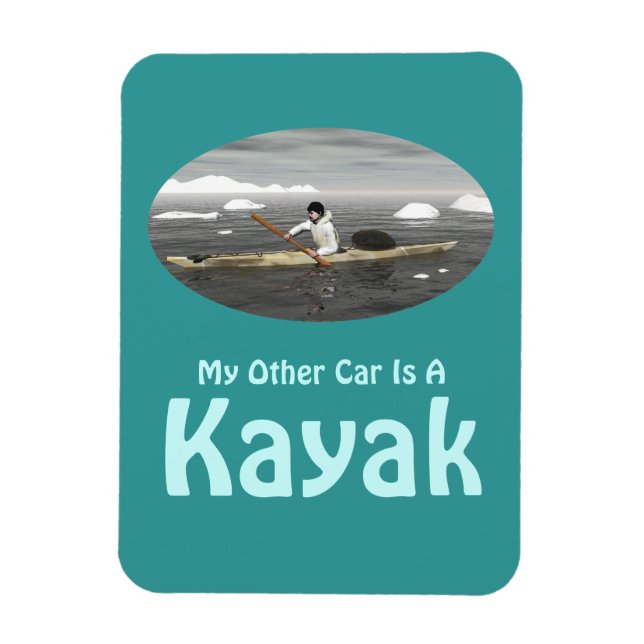 My Other Car Is A Kayak Magnet (Vertical)