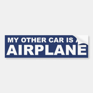 My Other Car is an Aeroplane Bumper Sticker