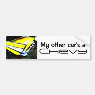 My other car's a Chevy Bumper Sticker