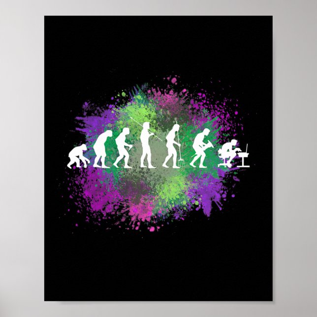 My Other Computer Is Your Computer Evolution Of Ma Poster (Front)
