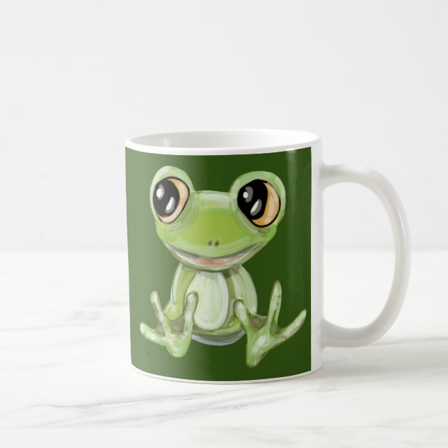 My Other Green Frog Friend Coffee Mug (Right)
