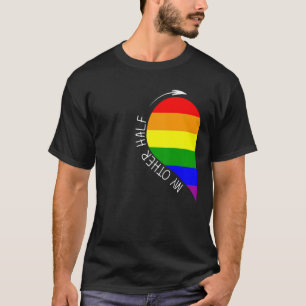 My Other Half Gay Heart Couple Rainbow Pride Cool T-Shirt