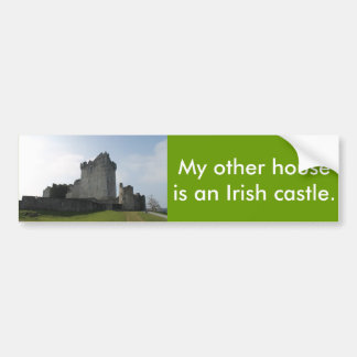 My Other House Is An Irish Castle Bumper Sticker