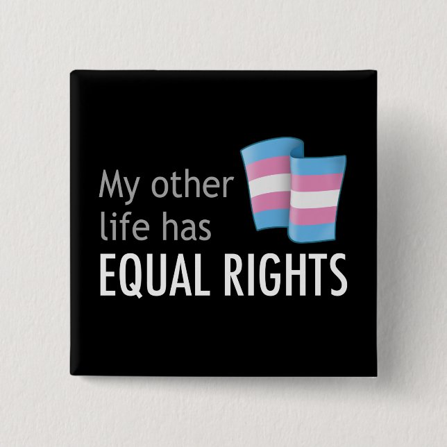 My Other Life Trans Dark Button (Front)