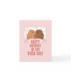 My Otter Half Cute Couple Pun Funny Birthday
