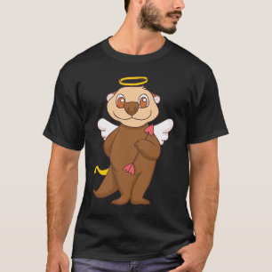 My Otter Is My Valentine Sea Otters Cupid Valentin T-Shirt