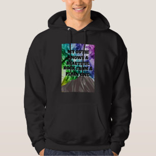 My Outie Knows A Beautiful Rock From A Plain One Hoodie