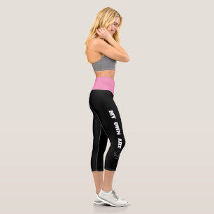 My Own Art Capri Leggings