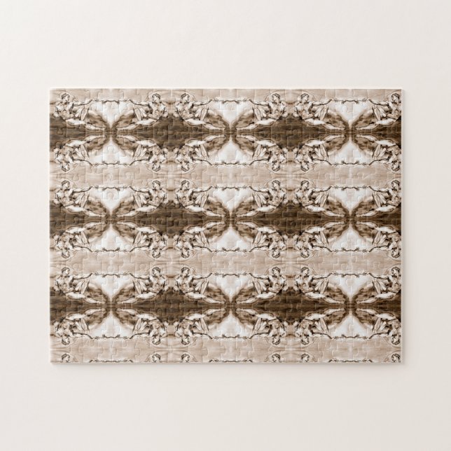 My Own Drawing of Adam ... mirror tiled Jigsaw Puzzle (Horizontal)