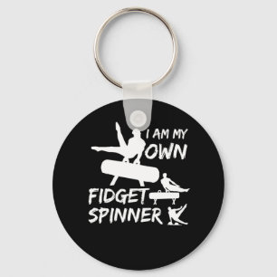 My Own Gymnastics Fidget Spinner Shirt Key Ring