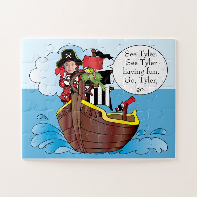 My Own Pirate Ship Jigsaw Puzzle (Horizontal)