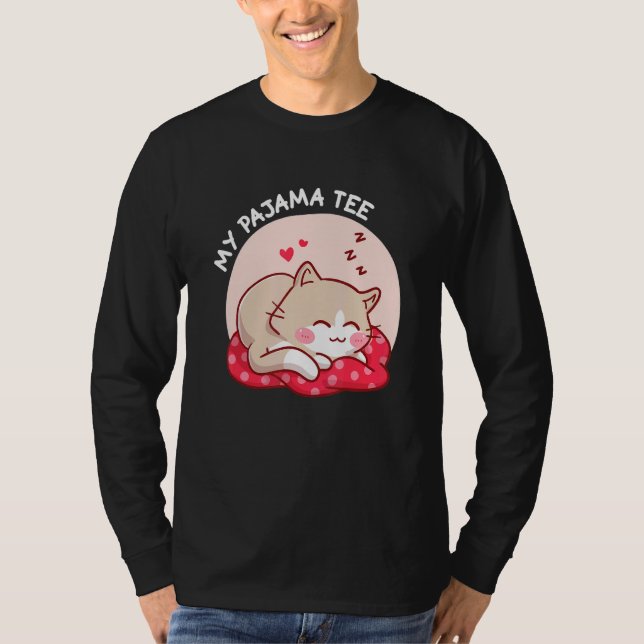 My Pajama Tee Cat (Front)