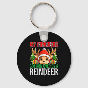 My Pancreas Got Run Over By A Reindeer - Christmas Key Ring