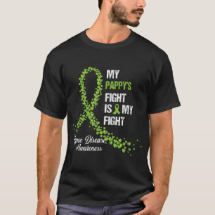 My Pappy's Fight Is My Fight Lyme Disease Awarenes T-Shirt